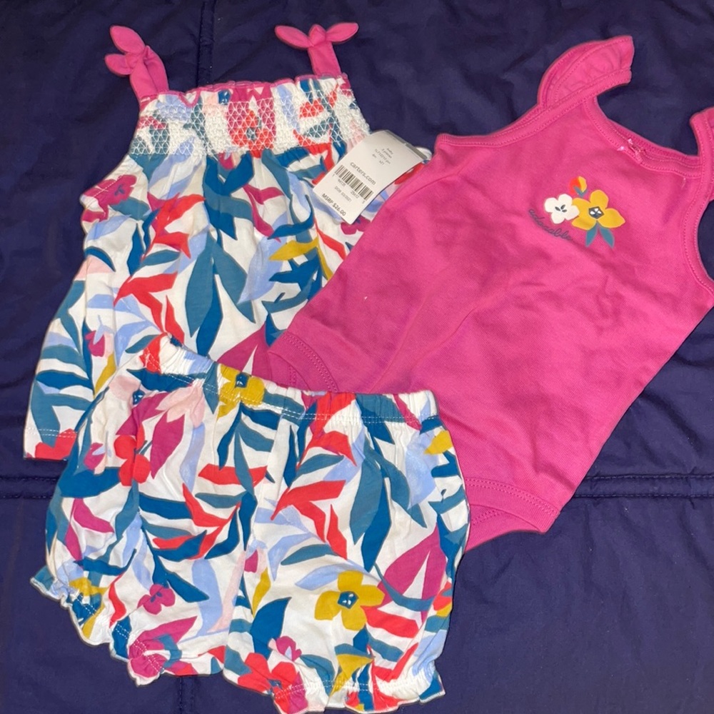 NWT Carters Outfit 6M